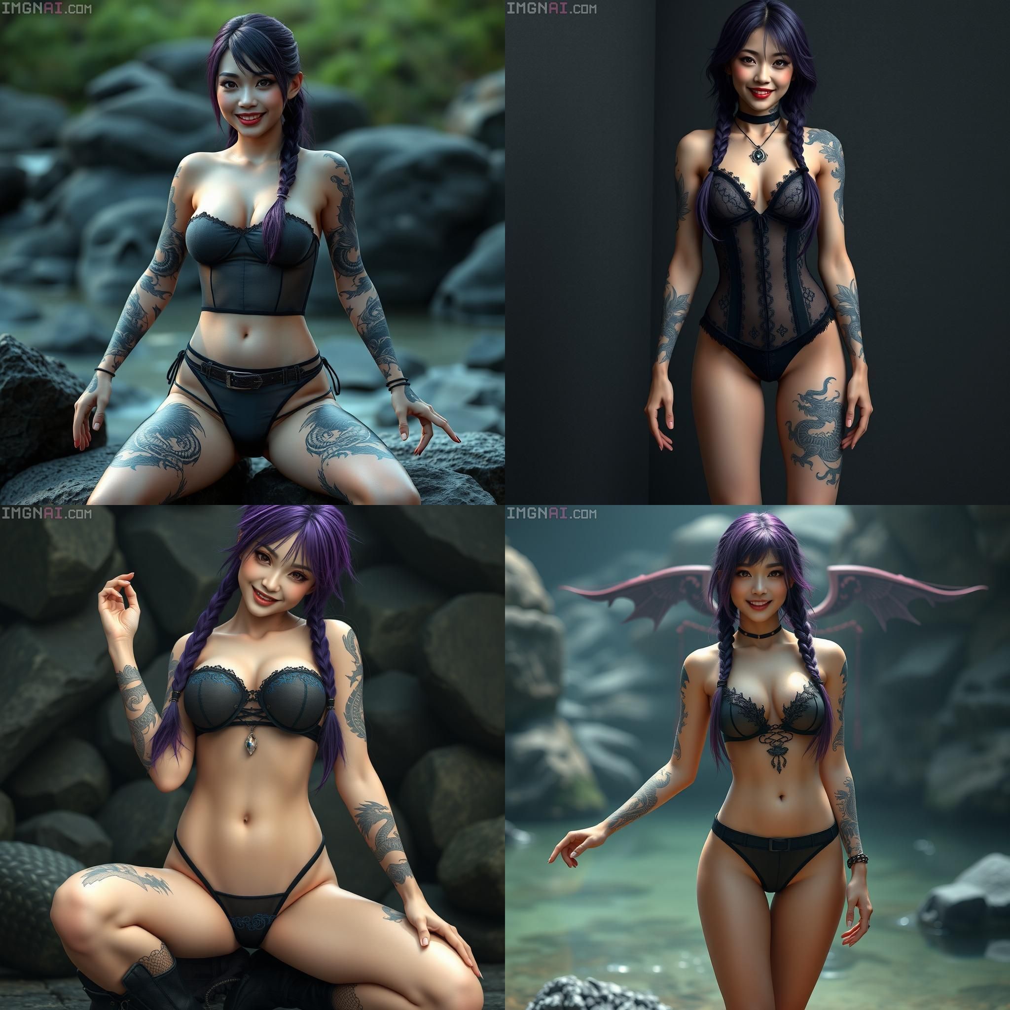 Other clothes, other poses, other scenes...