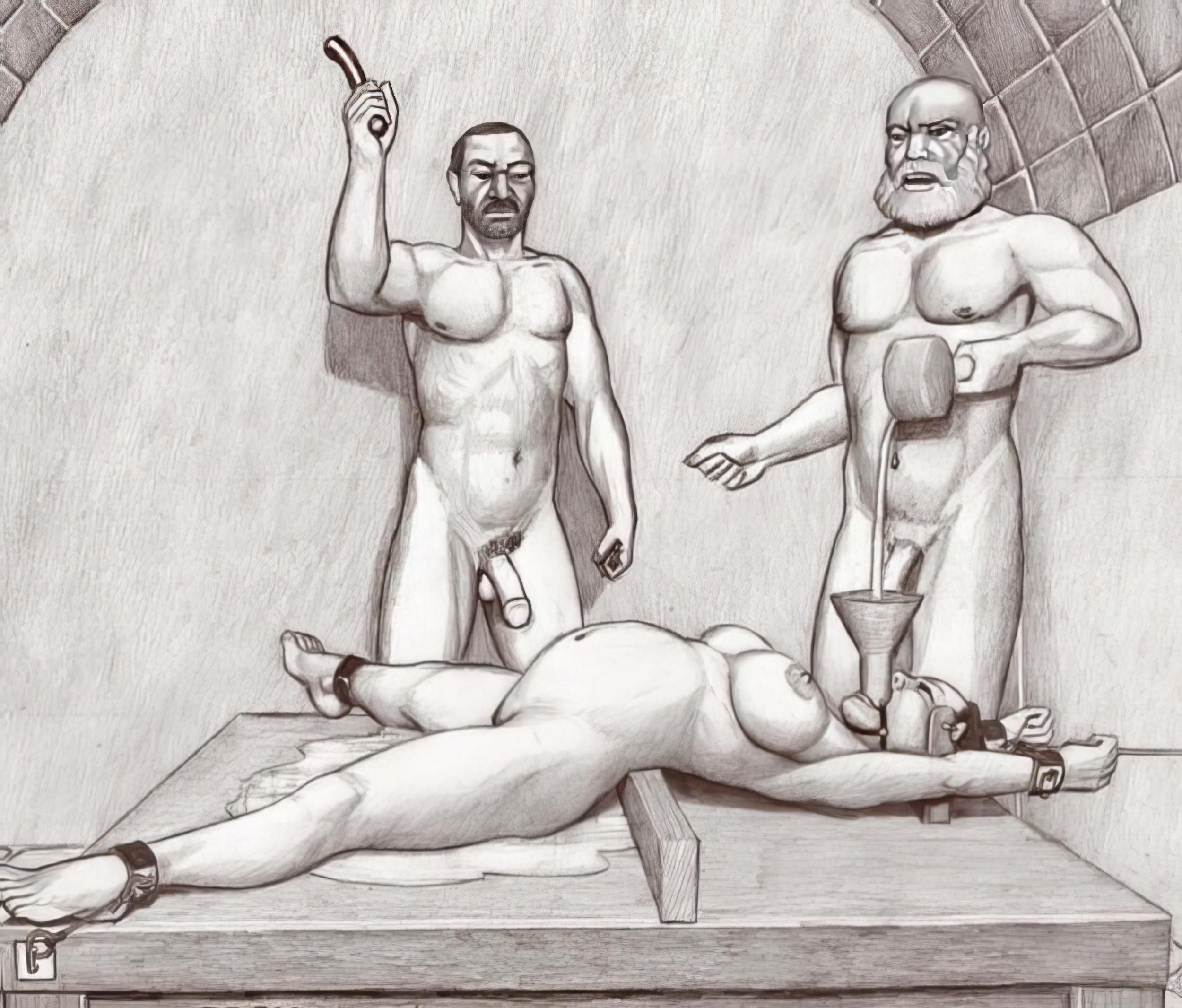 BDSMアートウォーター拷問