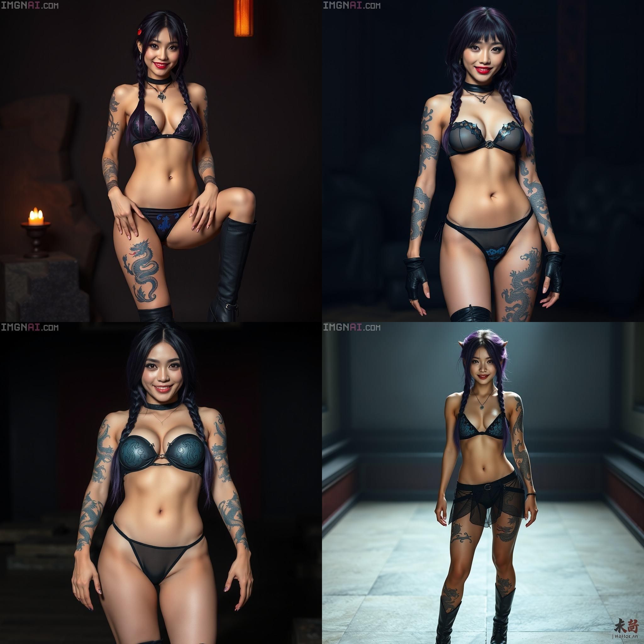 Other clothes, other poses, other scenes...