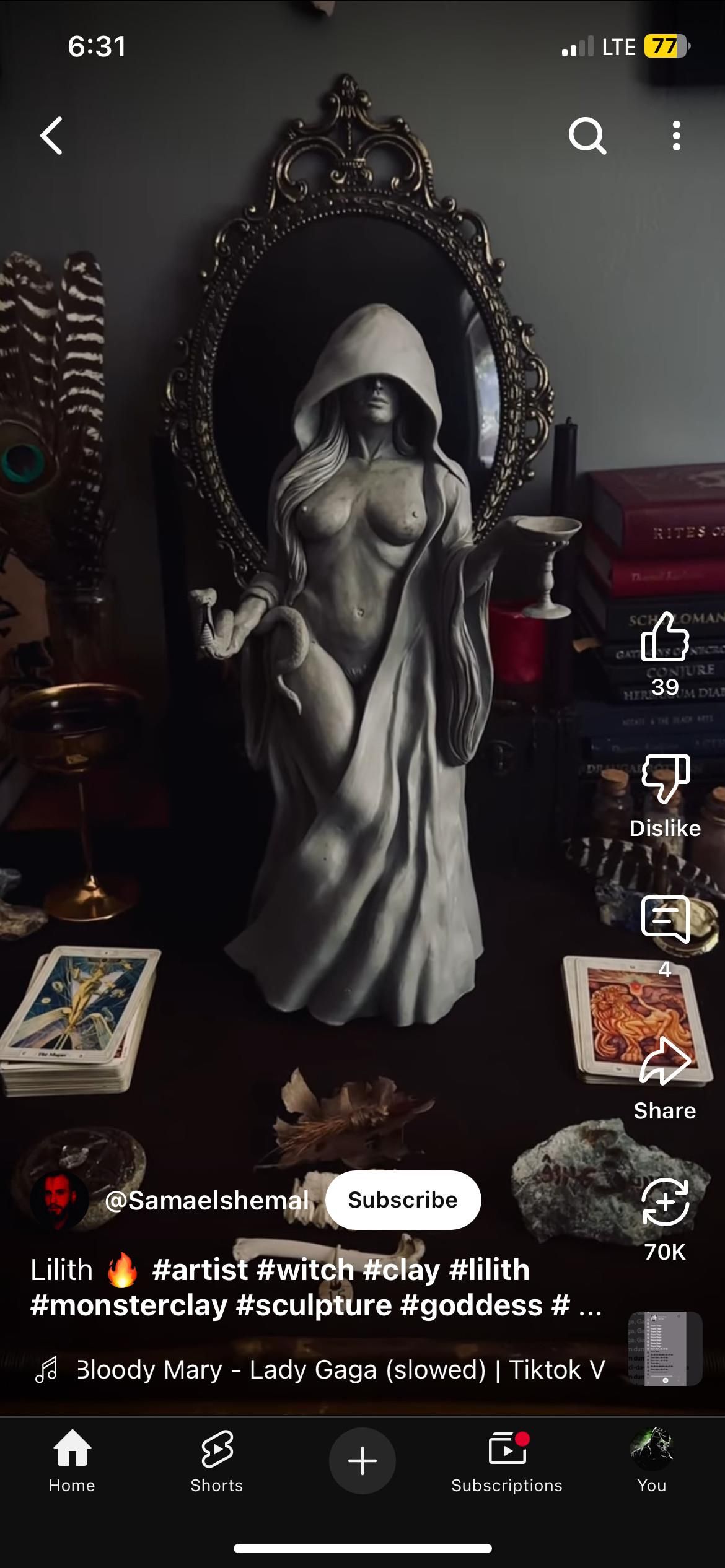 クイーンマザーリリスの女神
