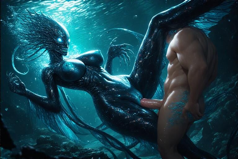 Sexo de sirena acuática