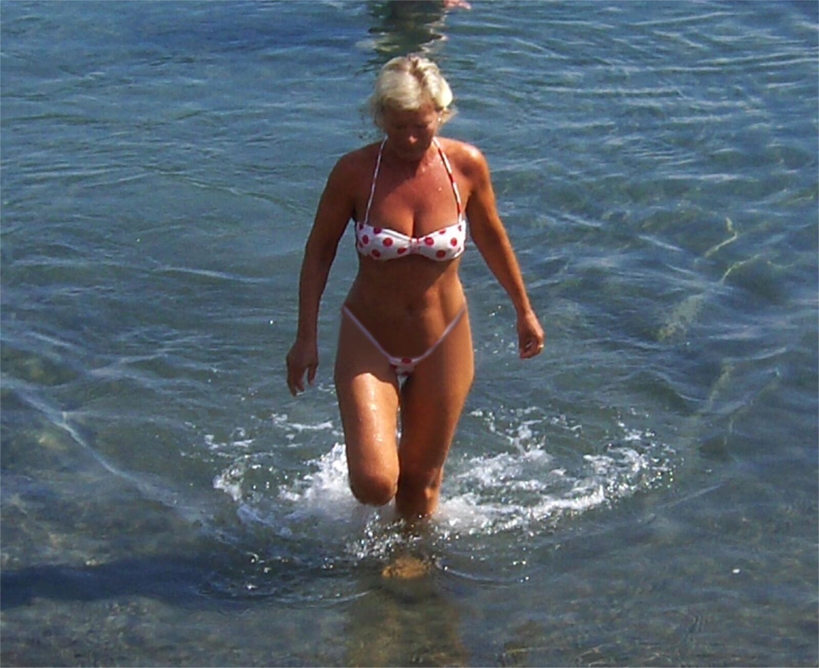 Justine im Urlaub