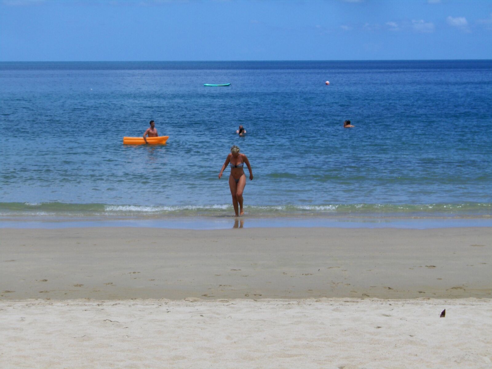 Justine im Urlaub