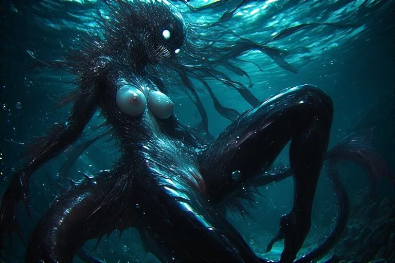 Sexo de sirena acuática