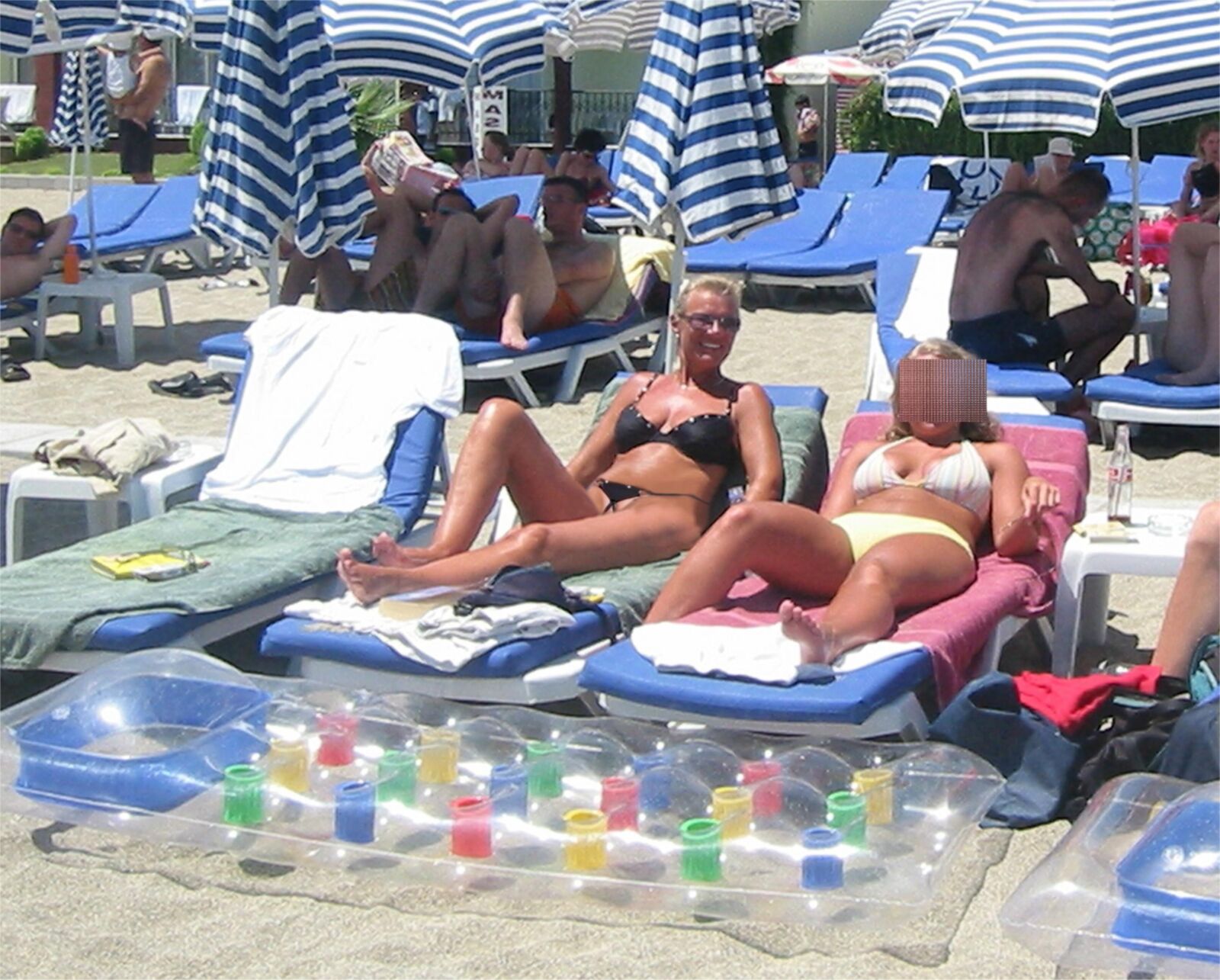 Justine im Urlaub