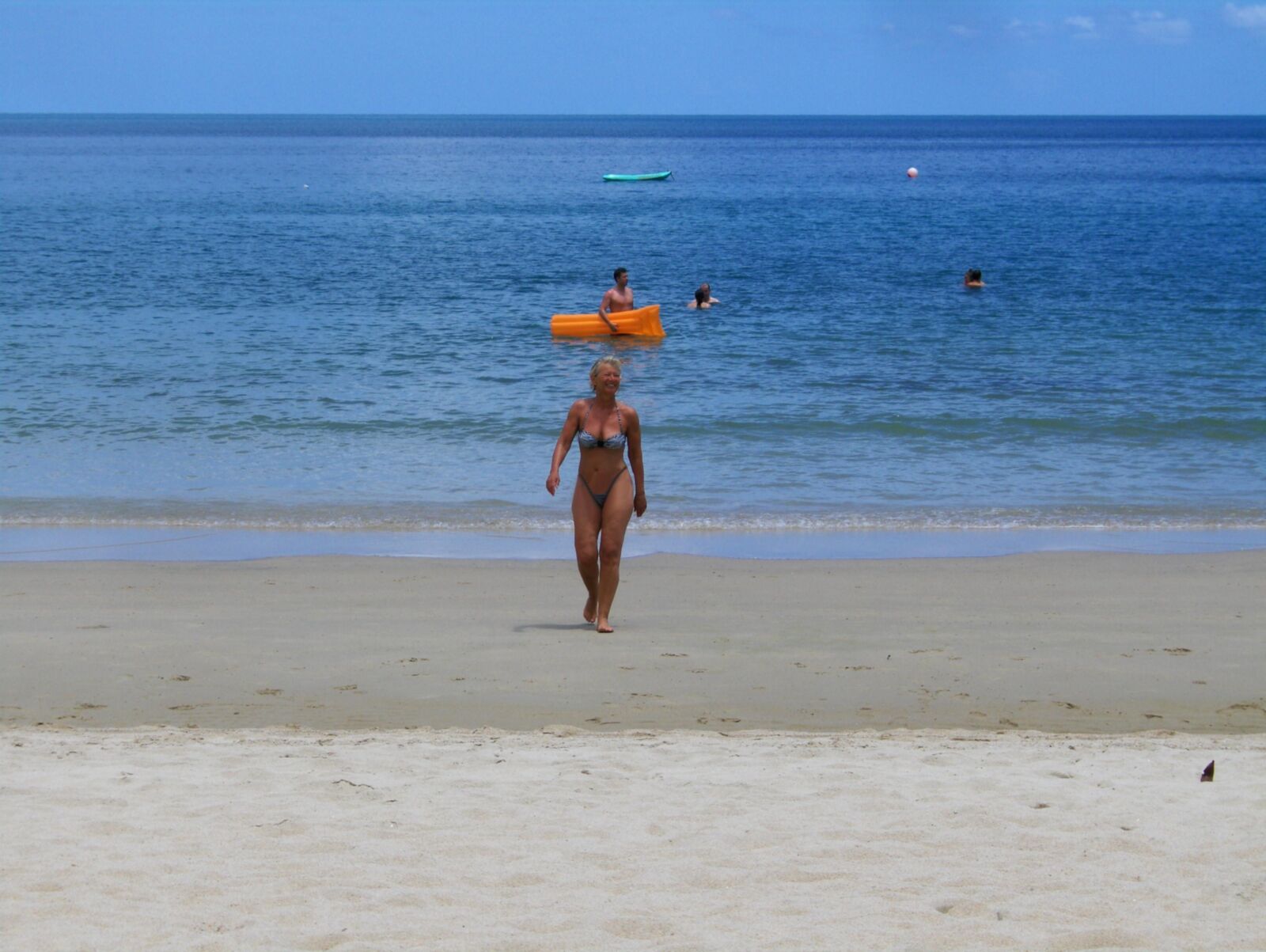 Justine im Urlaub