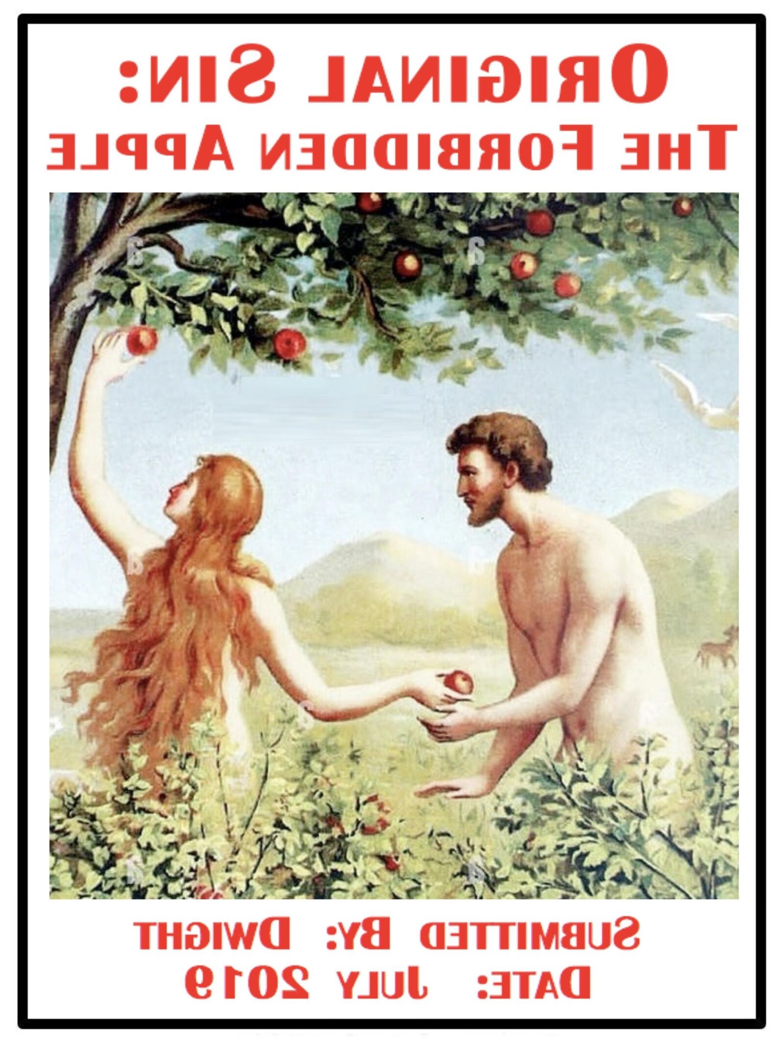 Original Sin: "The Forbidden Apple"