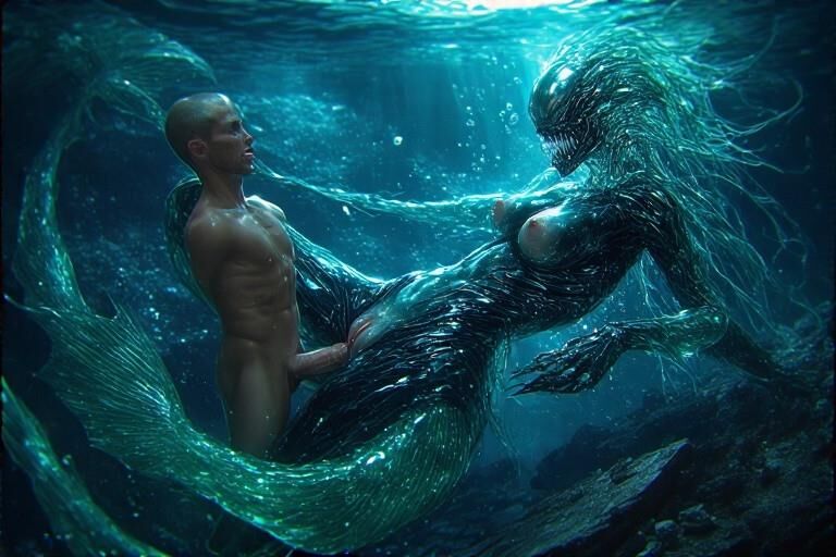 Sexo de sirena acuática