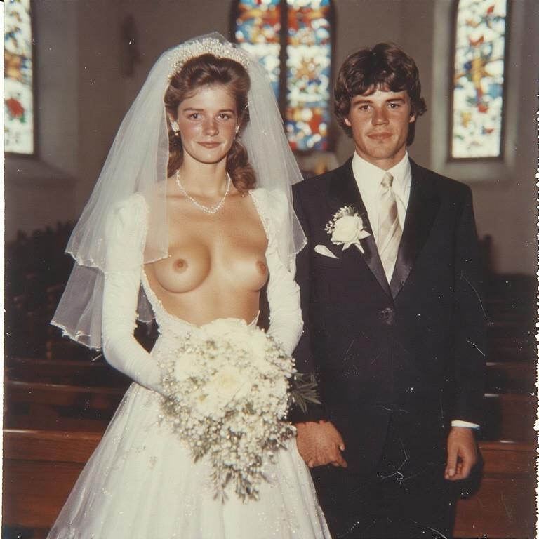 Projeto de vestido de noiva de noiva de topless
