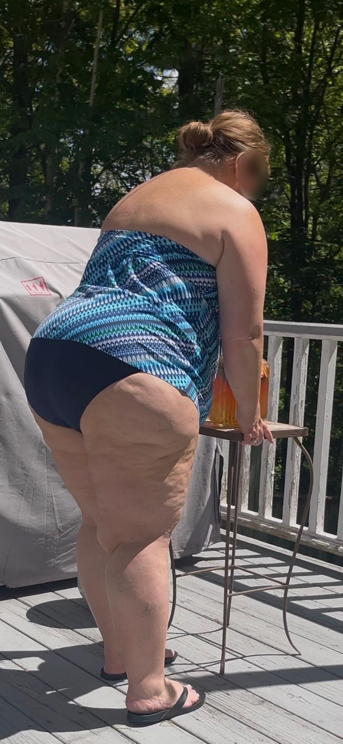 BBW Big Girl Badeanzug
