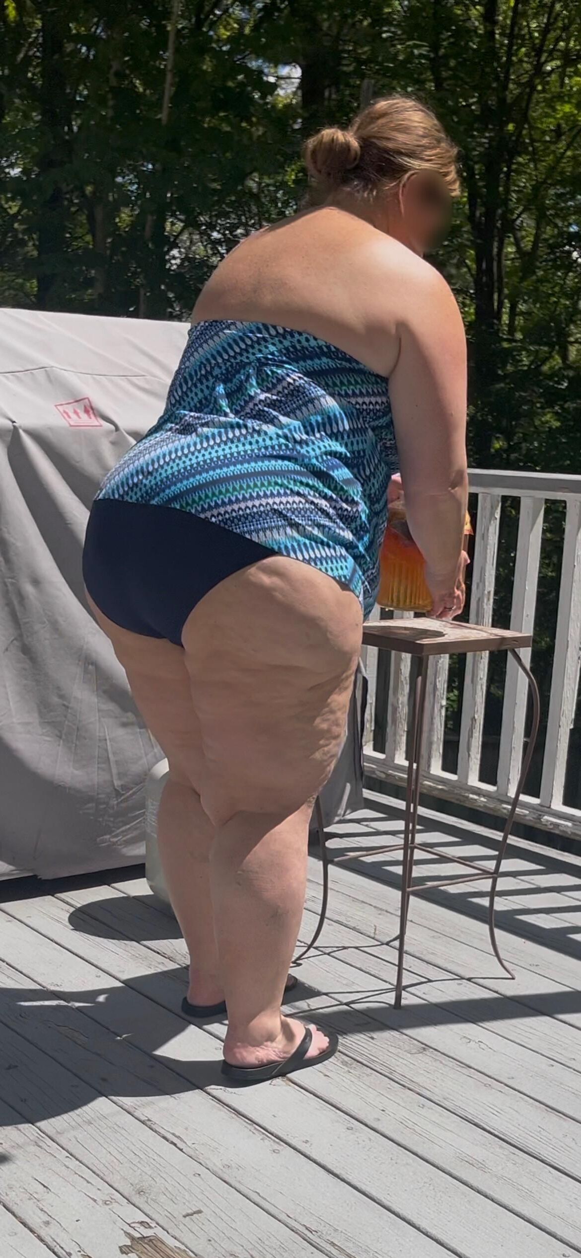 BBW Big Girl Badeanzug