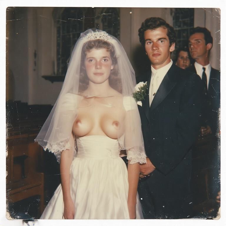 Projeto de vestido de noiva de noiva de topless