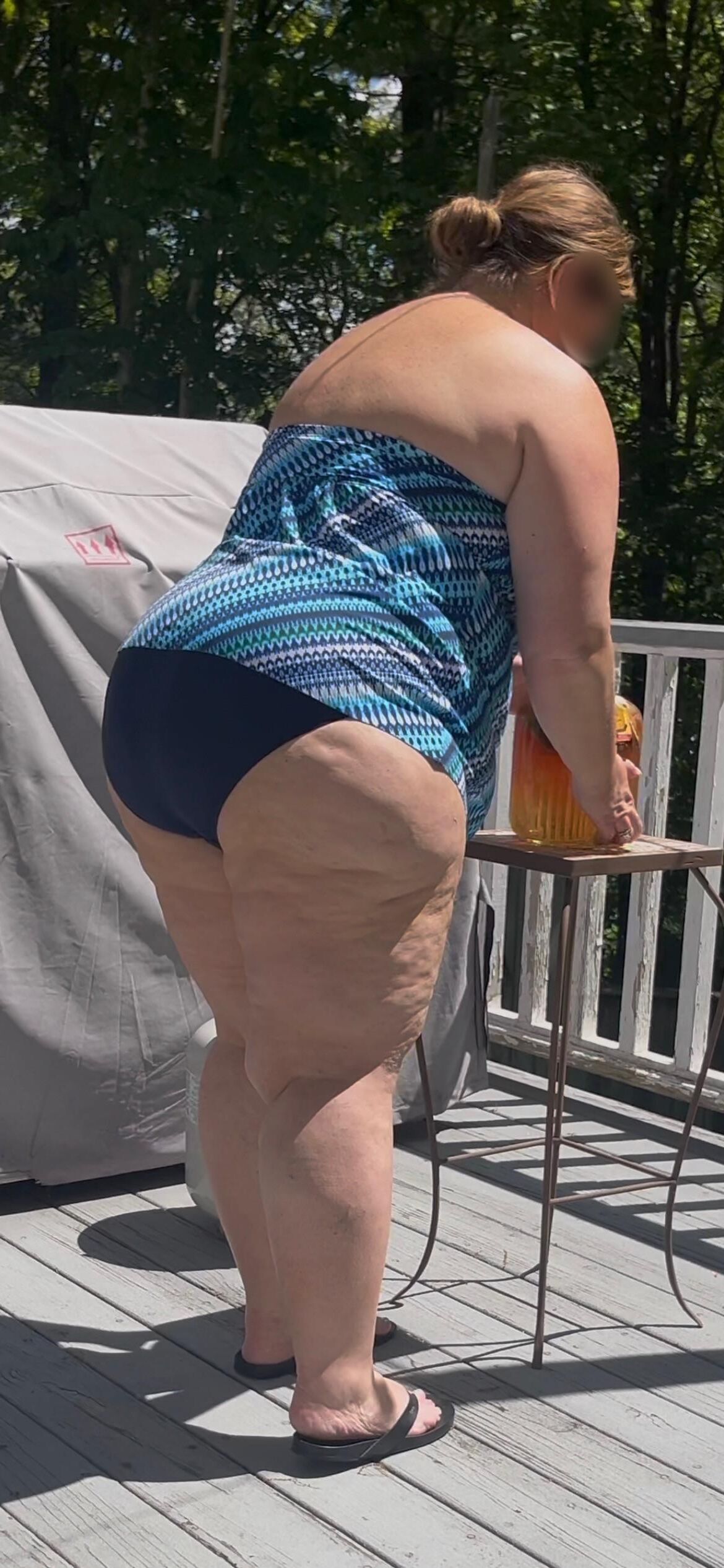 BBW Big Girl Badeanzug