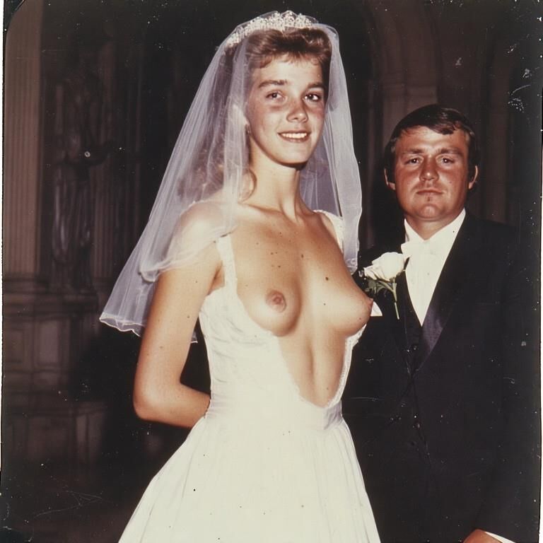 Projeto de vestido de noiva de noiva de topless