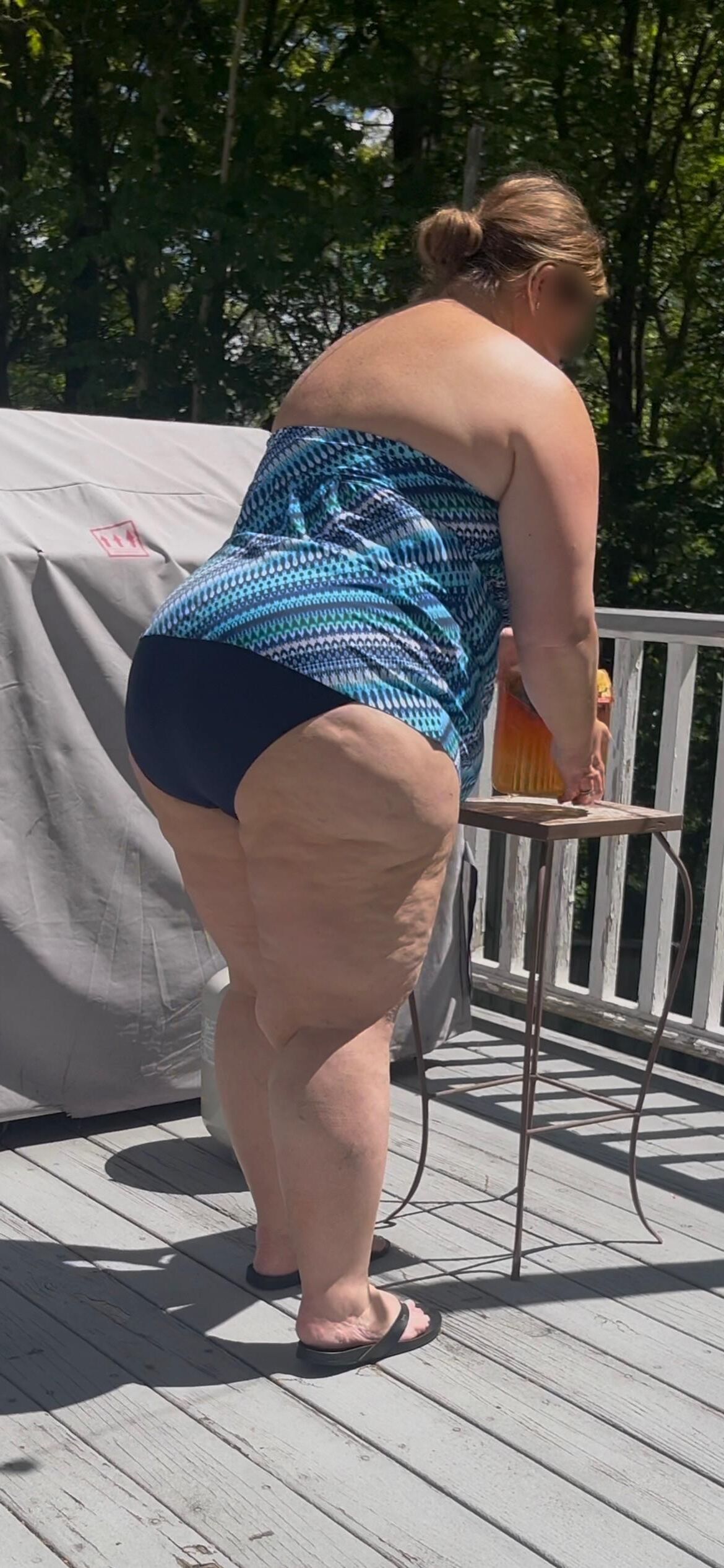 BBW Big Girl Badeanzug