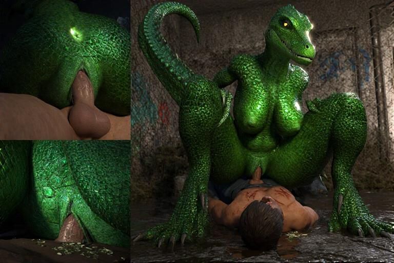 Lizard Woman Encounter