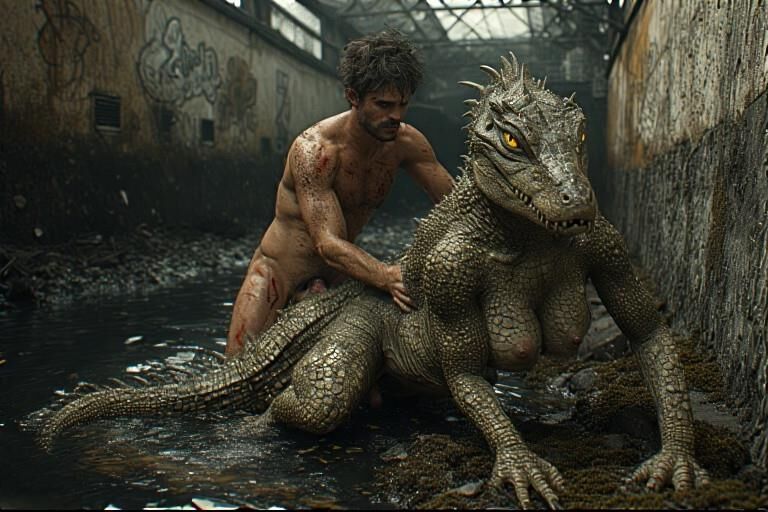 Lizard Woman Encounter