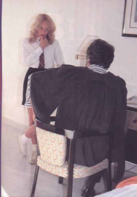 Retro Spanking Jane from Blushes No Jane Goes Back to School