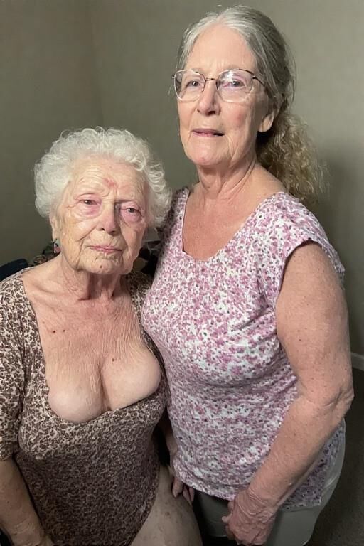 Ältere Frauen in sexuellen Situationen