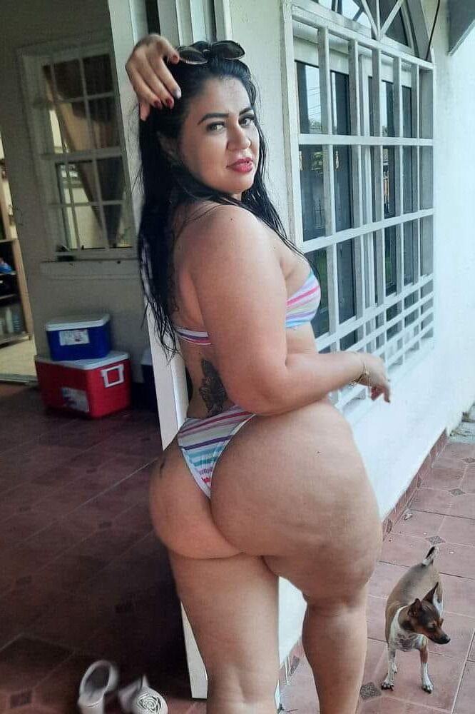 Pamela brasileño gran trasero