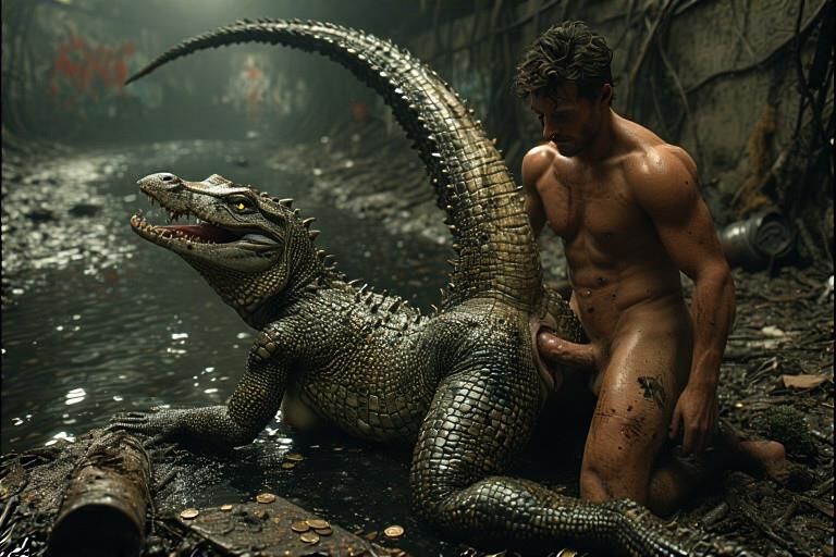 Lizard Woman Encounter