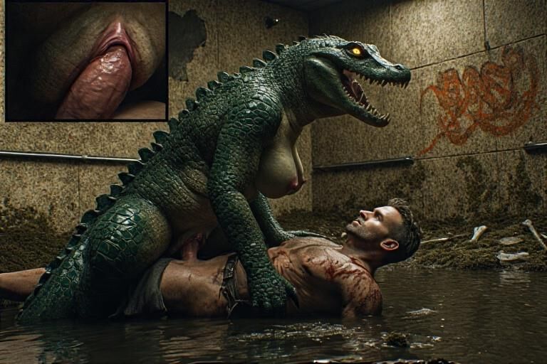 Lizard Woman Encounter
