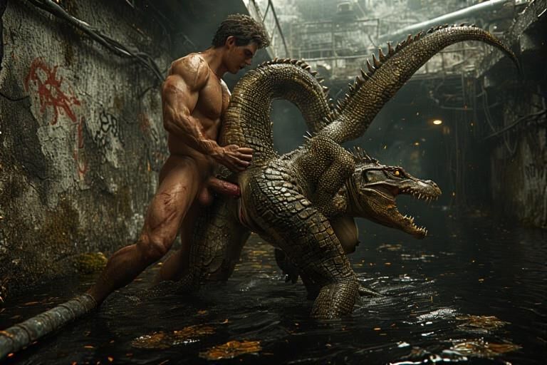 Lizard Woman Encounter