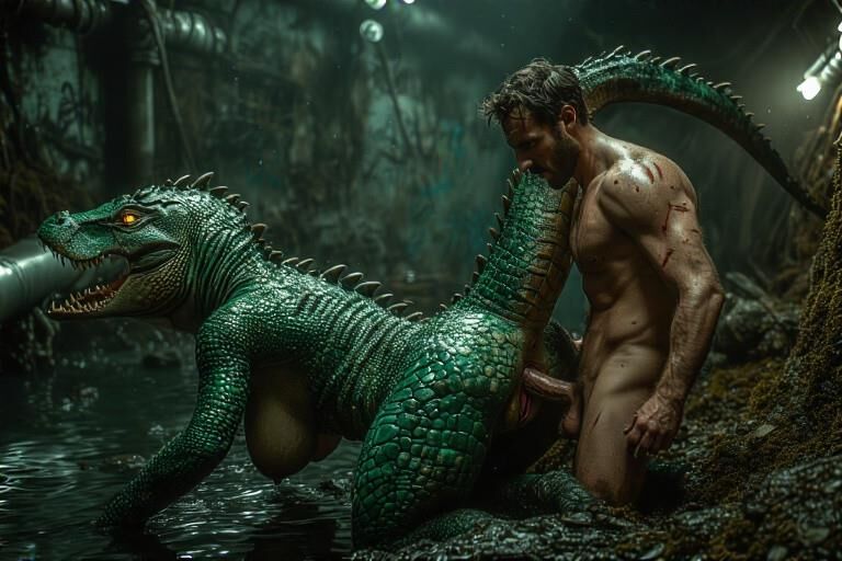 Lizard Woman Encounter