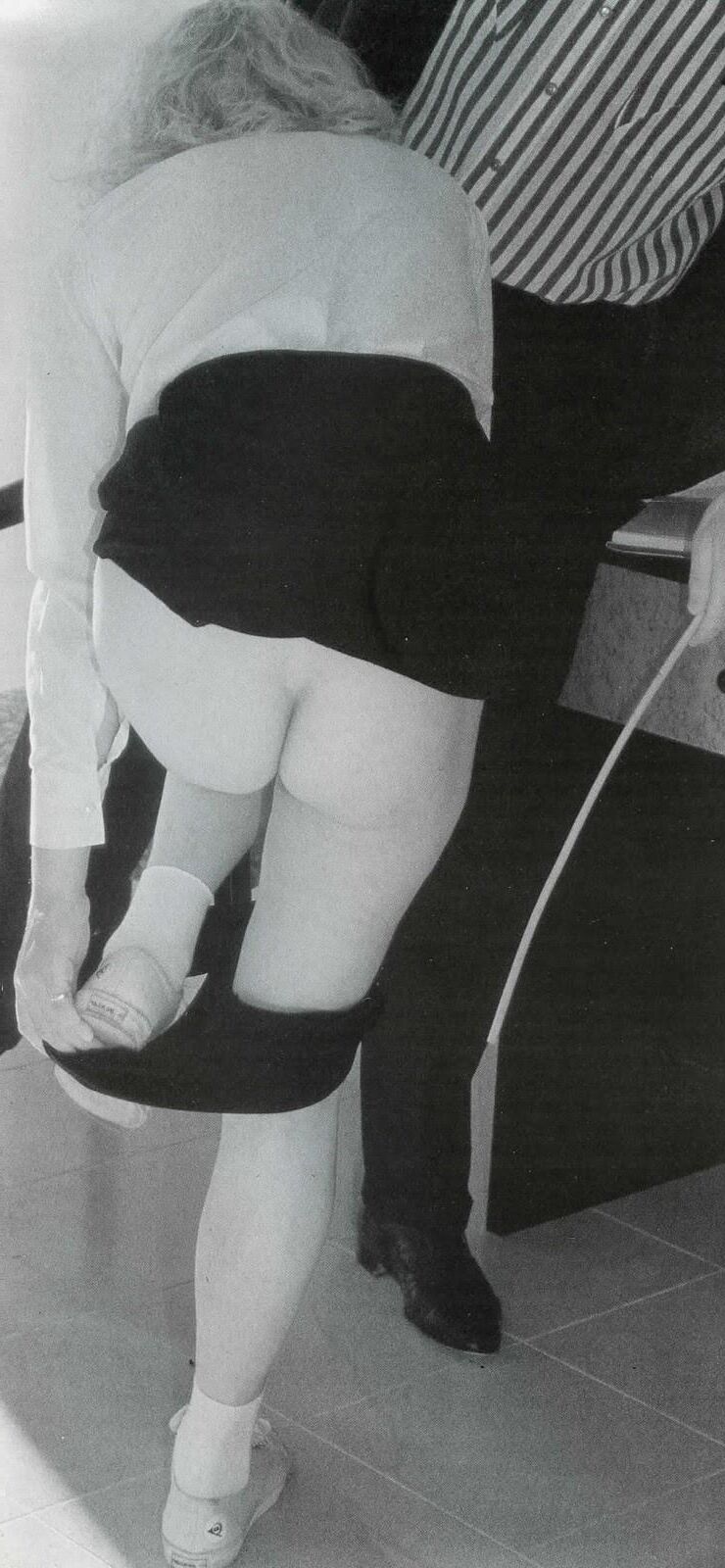 Retro Spanking Jane from Blushes No Jane Goes Back to School