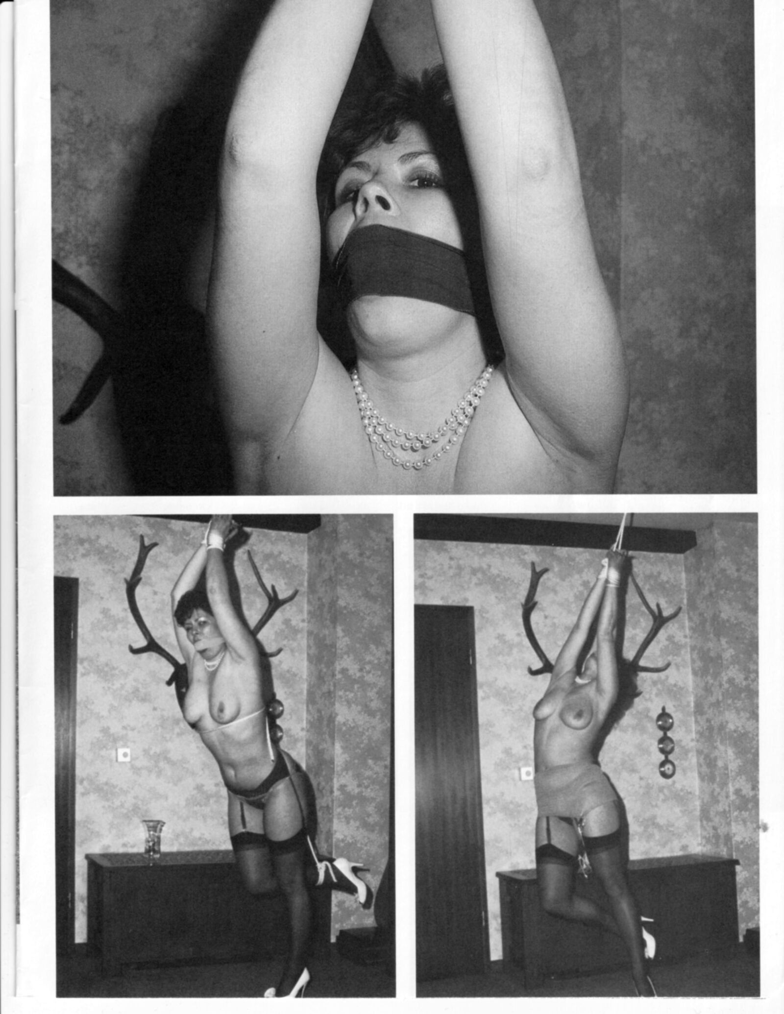 Vintage bondage magazine Monika III