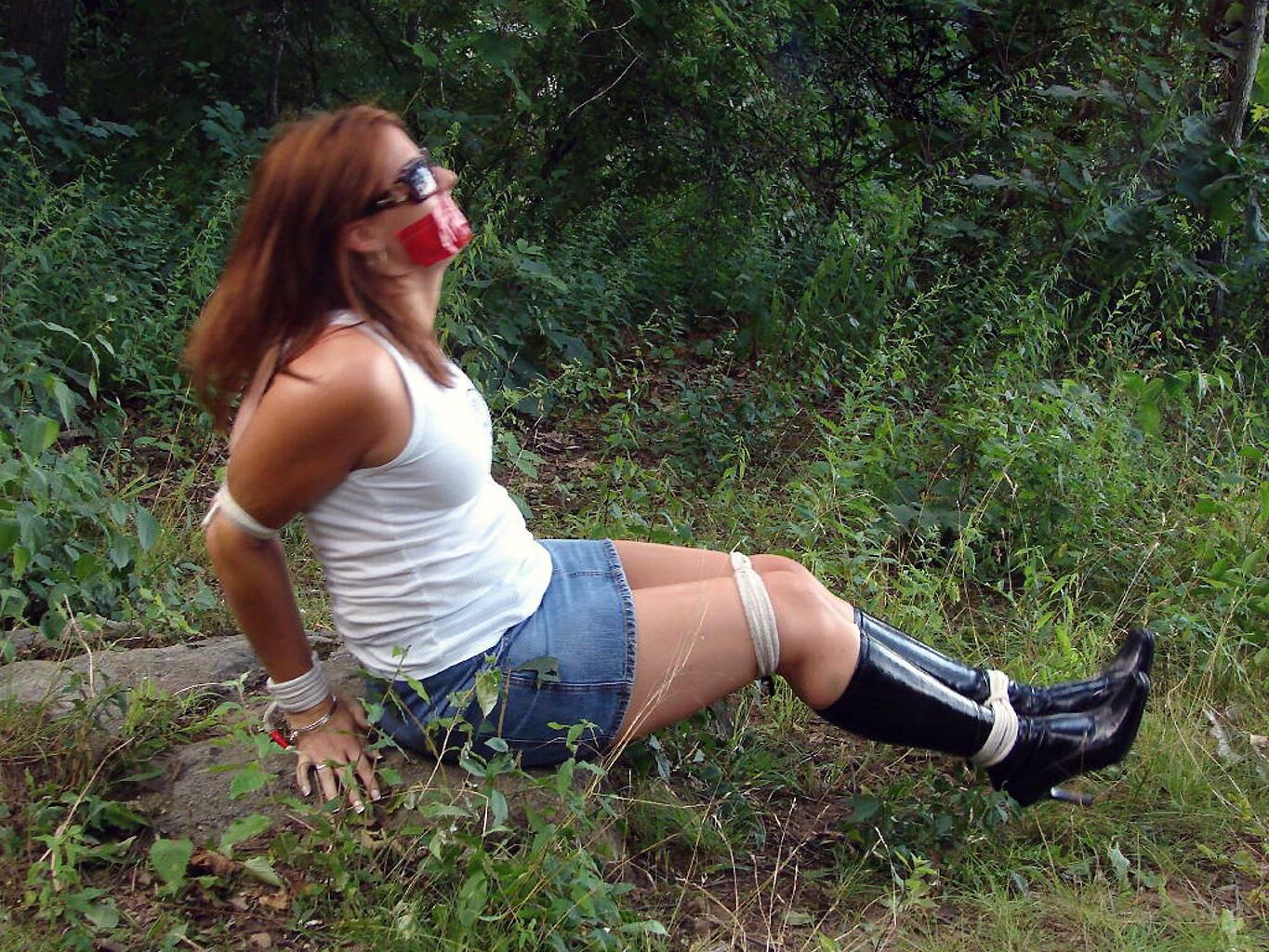I shouldn't have gone for a walk in dressed like that.