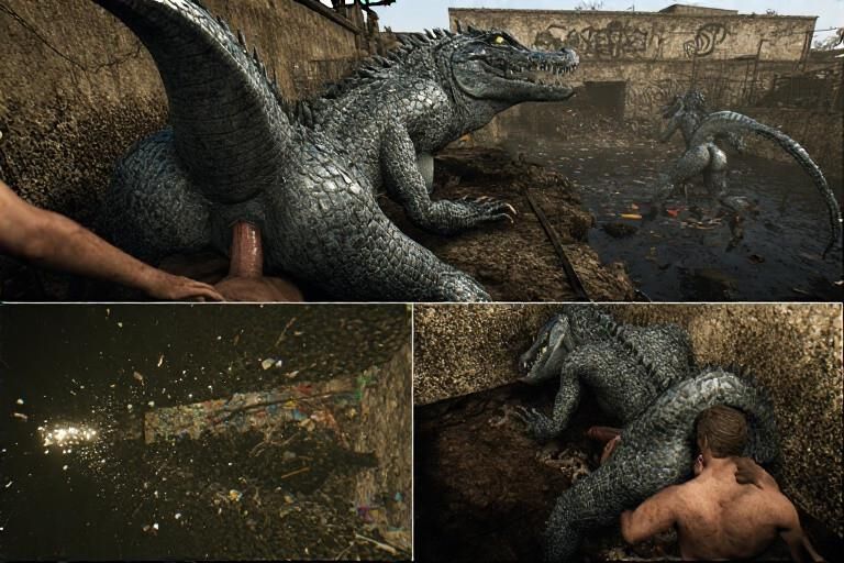 Lizard Woman Encounter