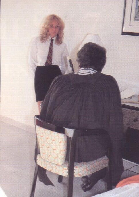 Retro Spanking Jane from Blushes No Jane Goes Back to School