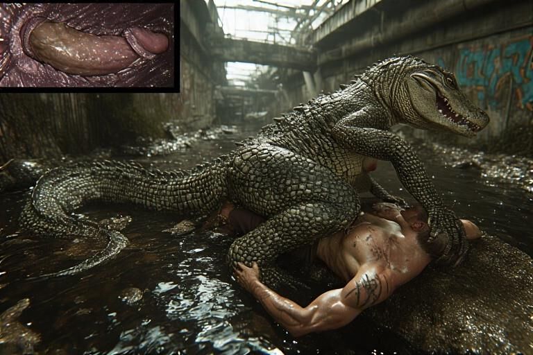 Lizard Woman Encounter