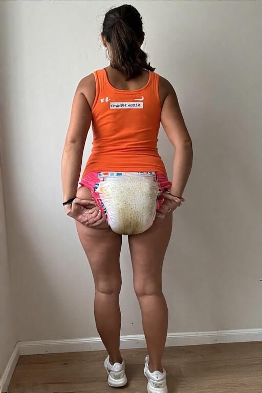 Diapered Olympic Runners (AI)