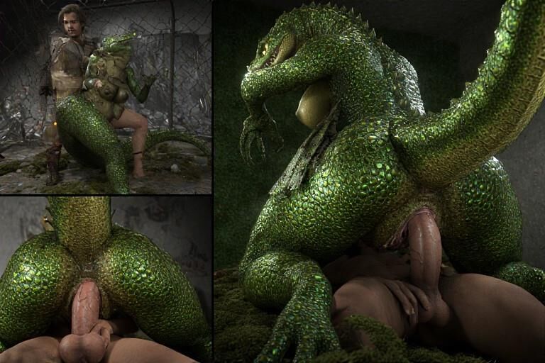 Lizard Woman Encounter