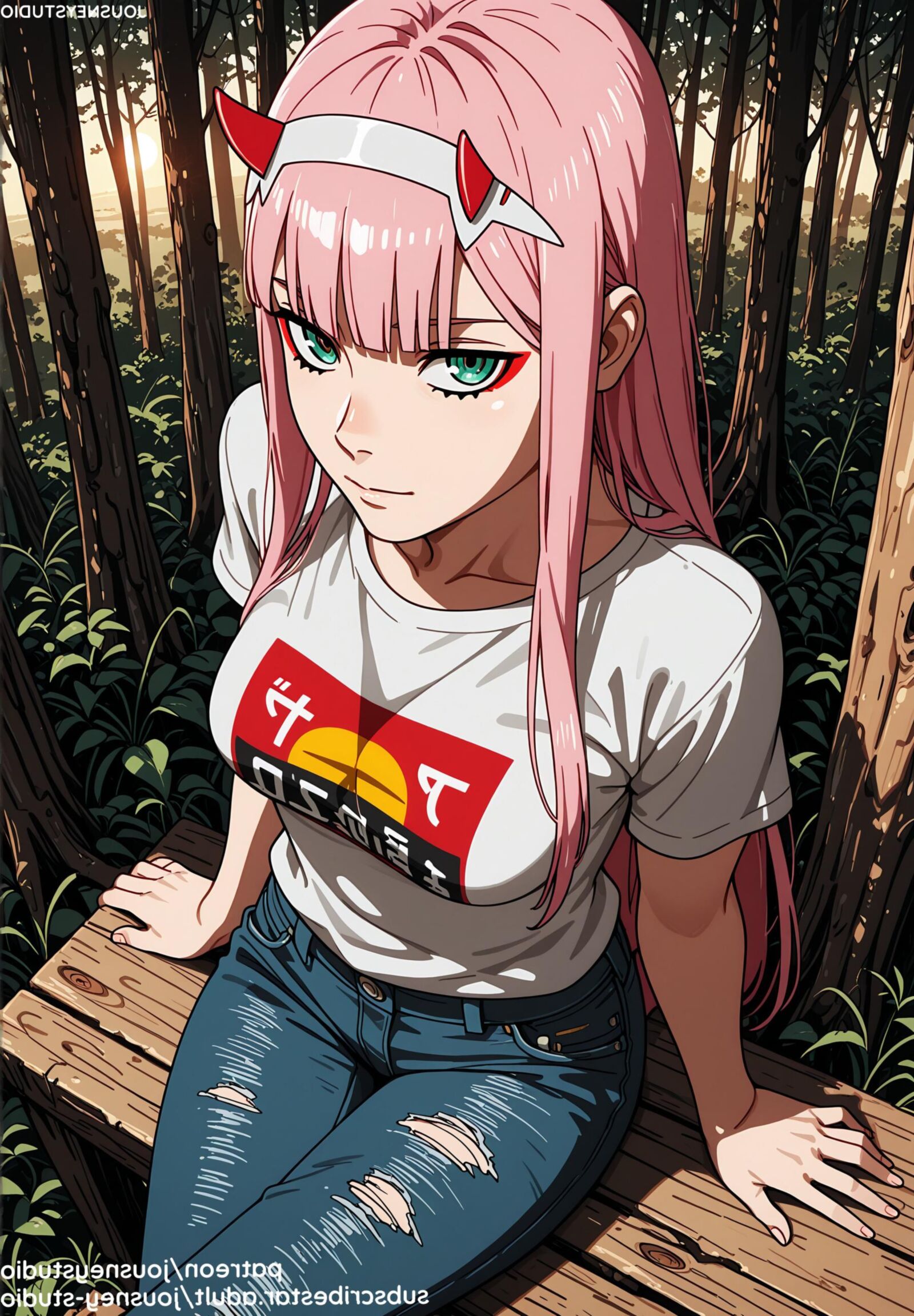 Zero Two DARLING in the FRANXX 