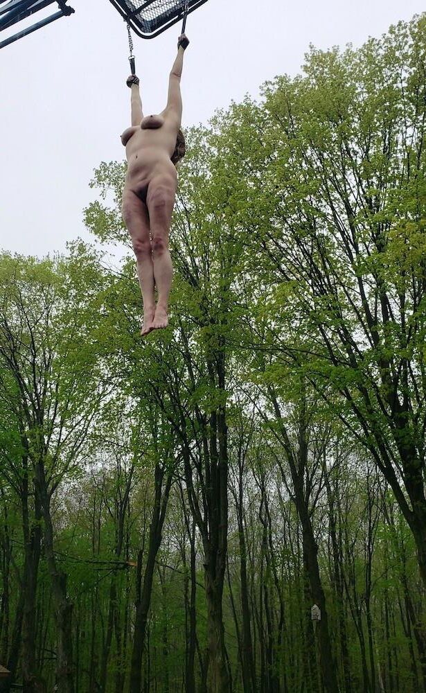 hung by the hands 