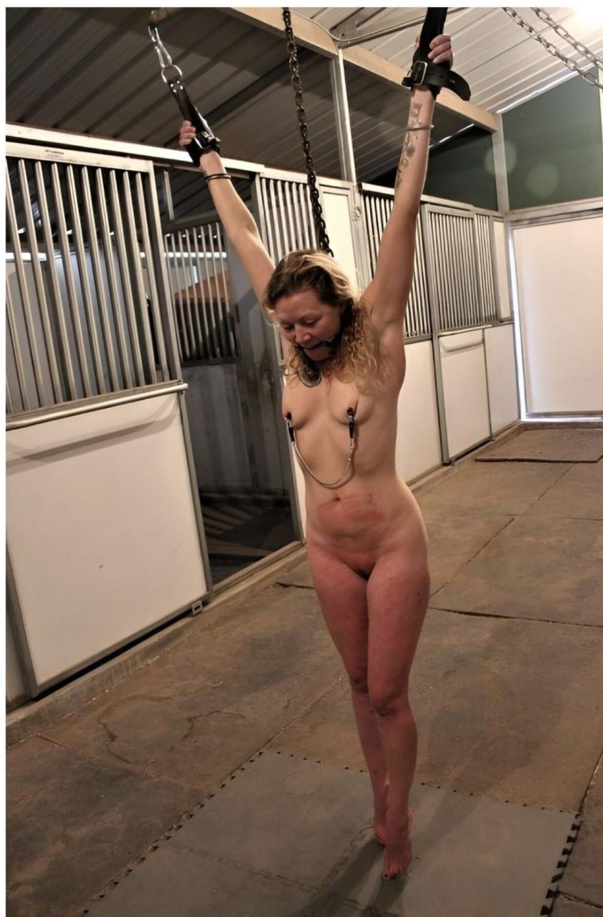 hung by the hands 