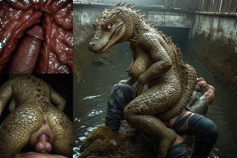 Lizard Woman Encounter