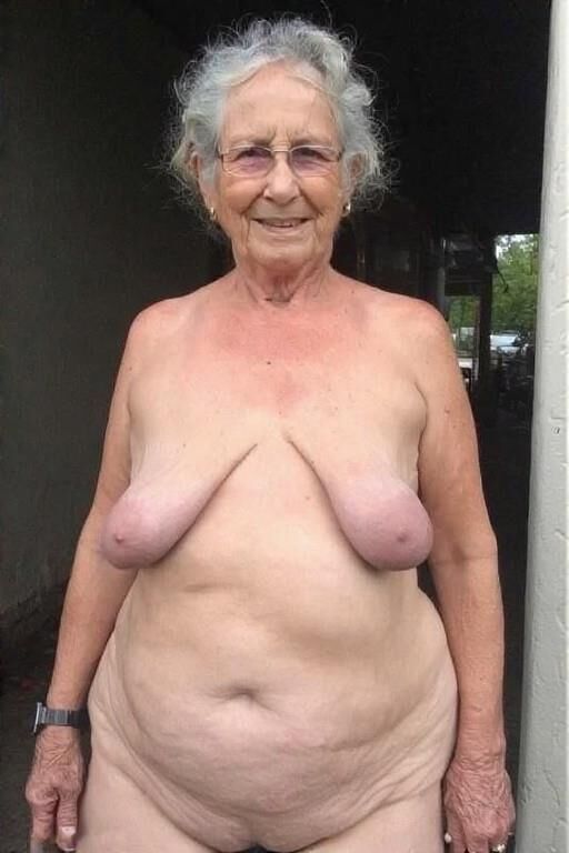 Nude Grannies on the Beach