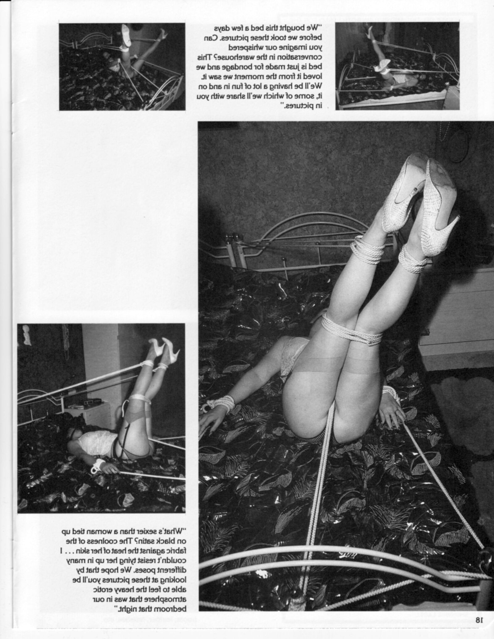 Vintage bondage magazine Monika III