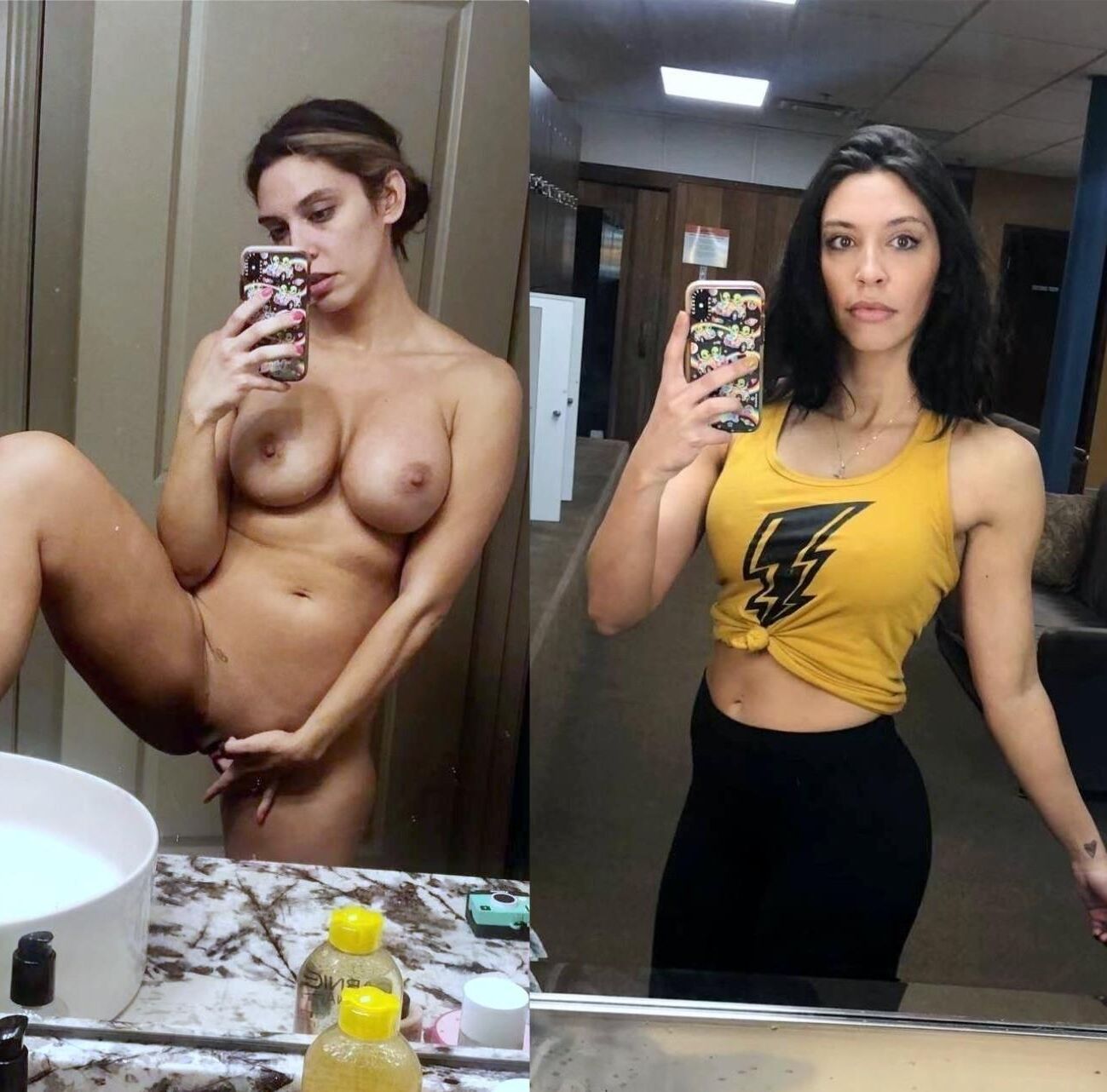 For friends vs in private 