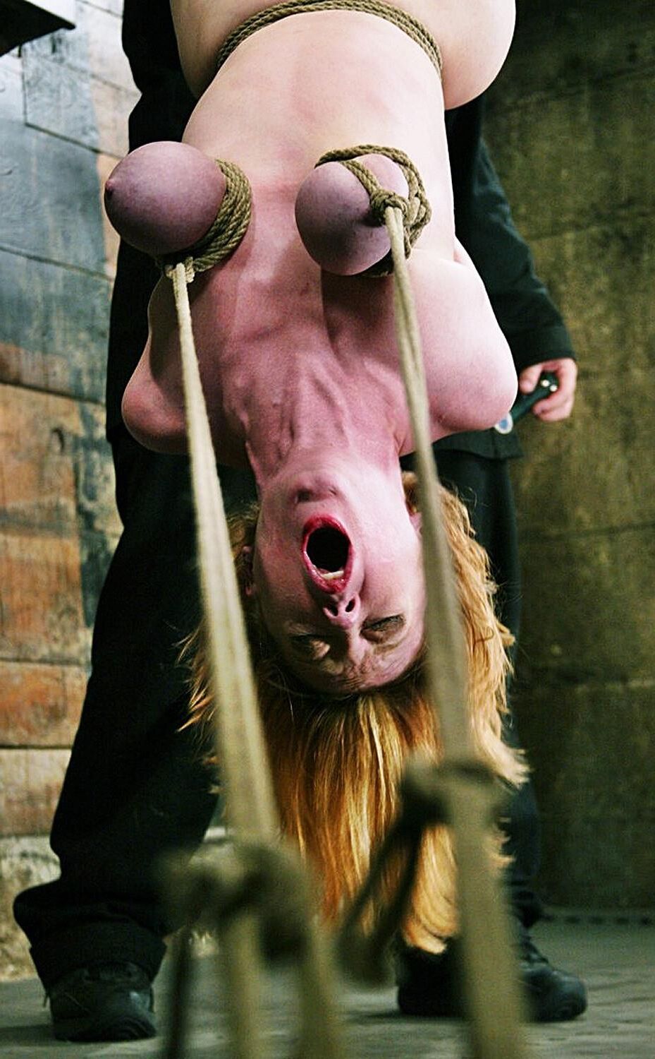 	SLAVE MARKET CAPTURED KIDNAPPED ABUSED BOUND CHAINED TORTURE