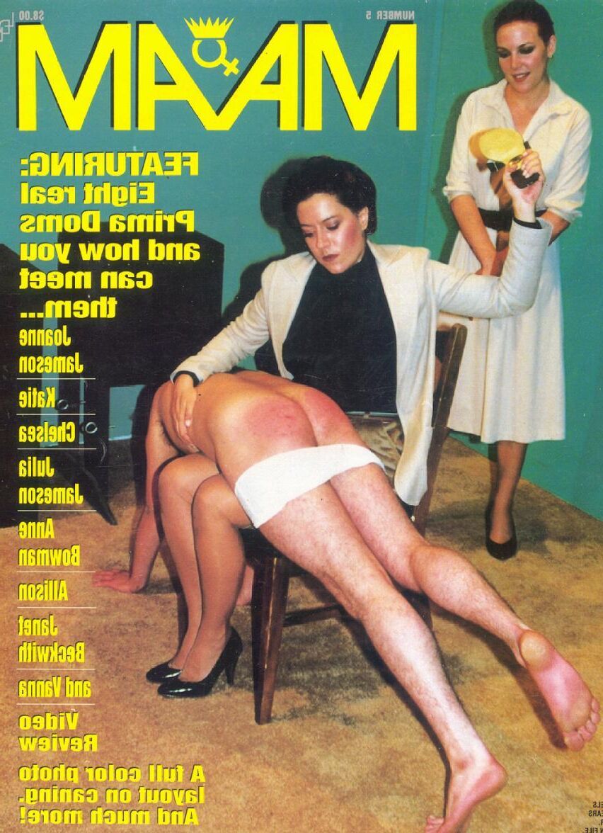 Журналы шлепают Femdom