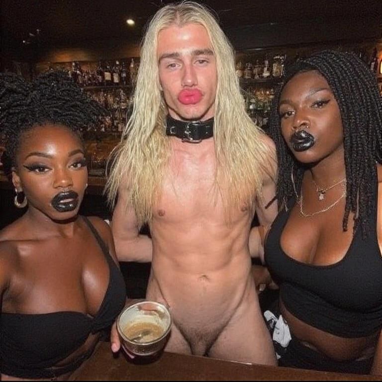 Meninos brancos para mulheres negras