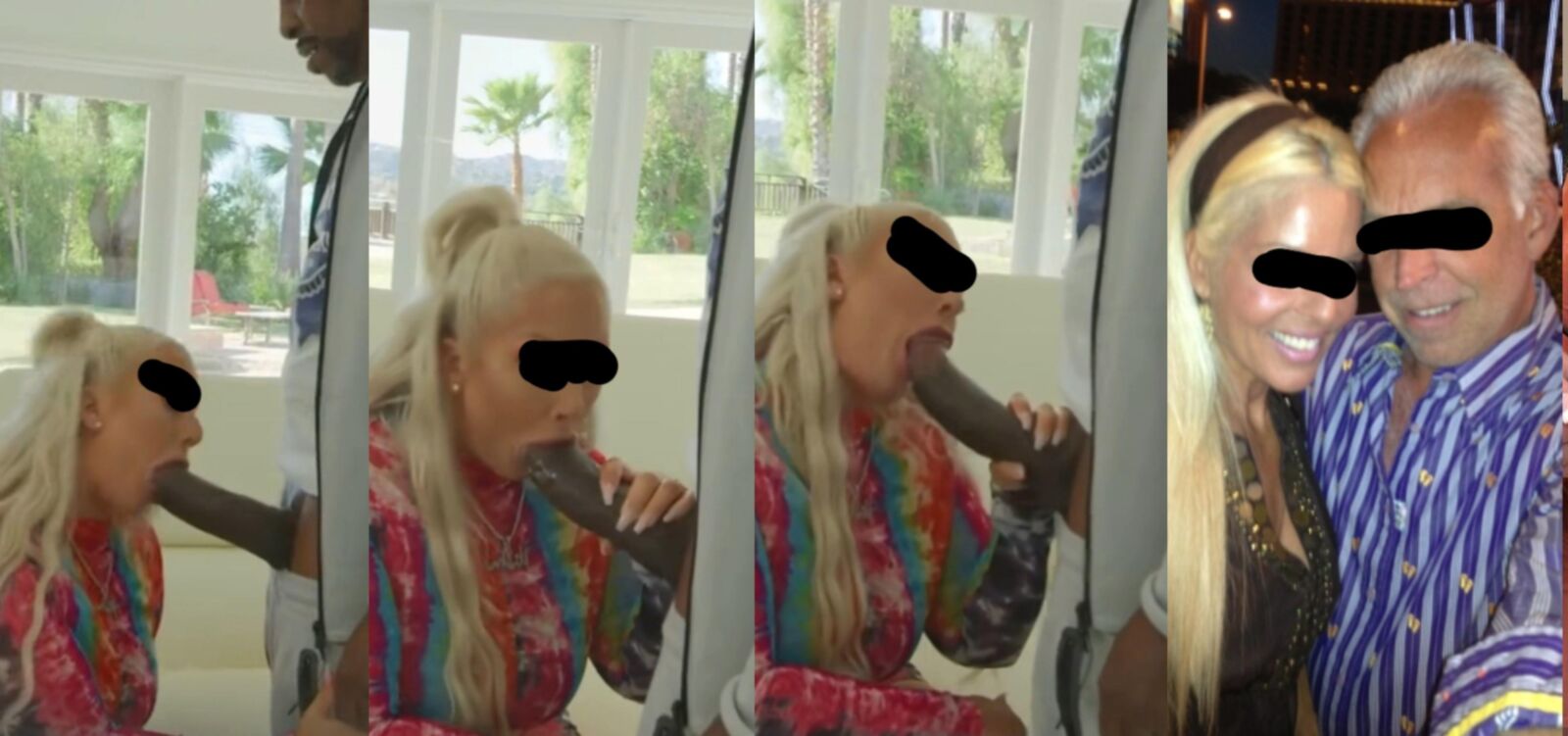 Nova esposa e filha negra e mais