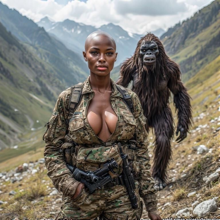 Mulheres negras vs. criptídeos