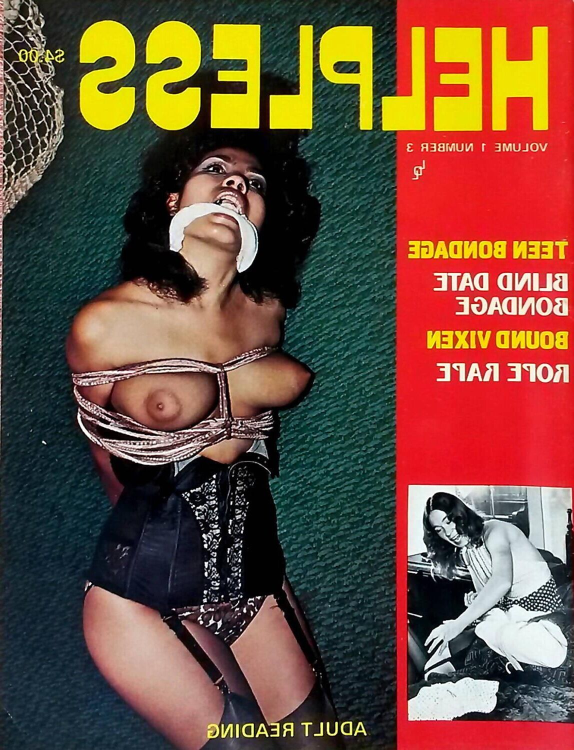 Capas de revistas de Bondage variadas