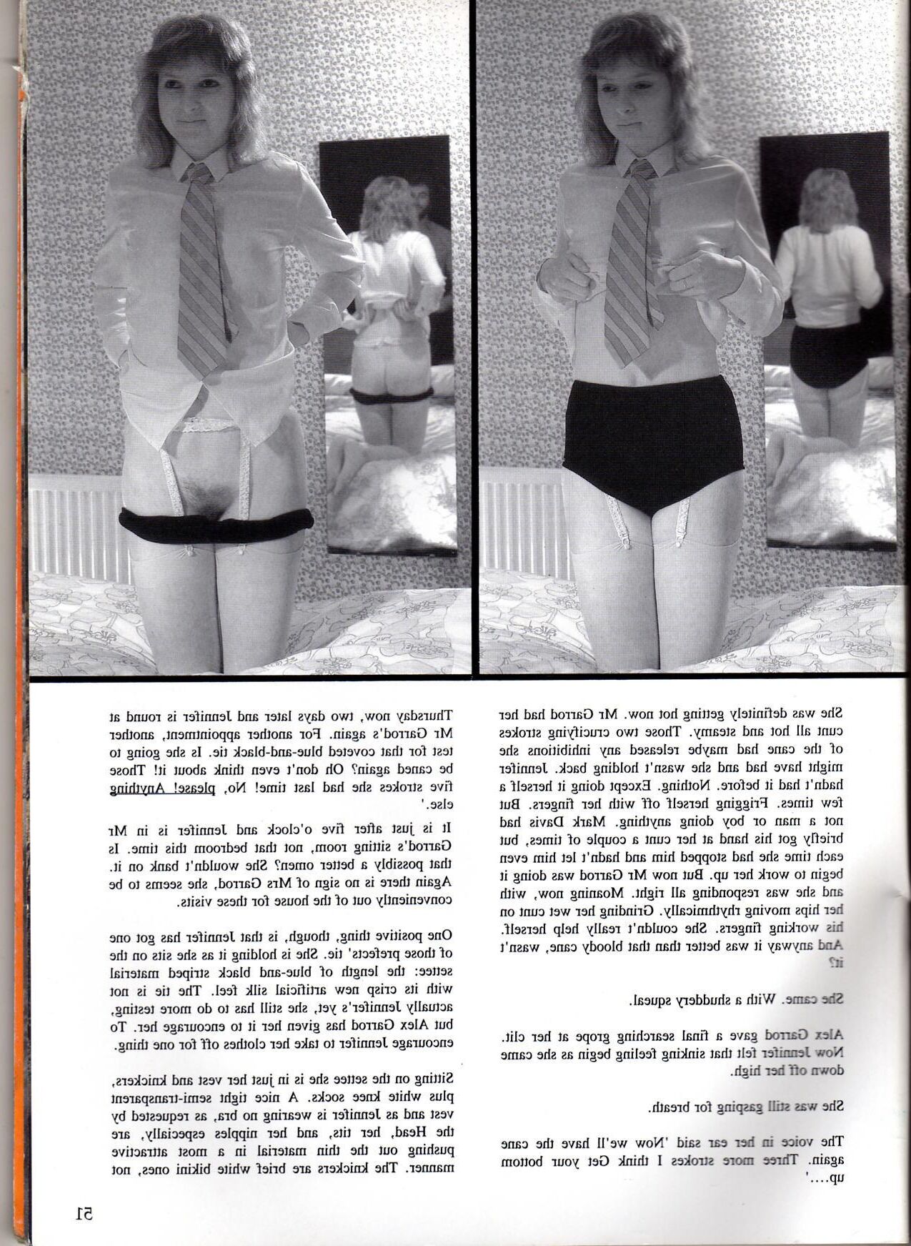 NB Retro Spanking de Uniform Girls Vol Issue